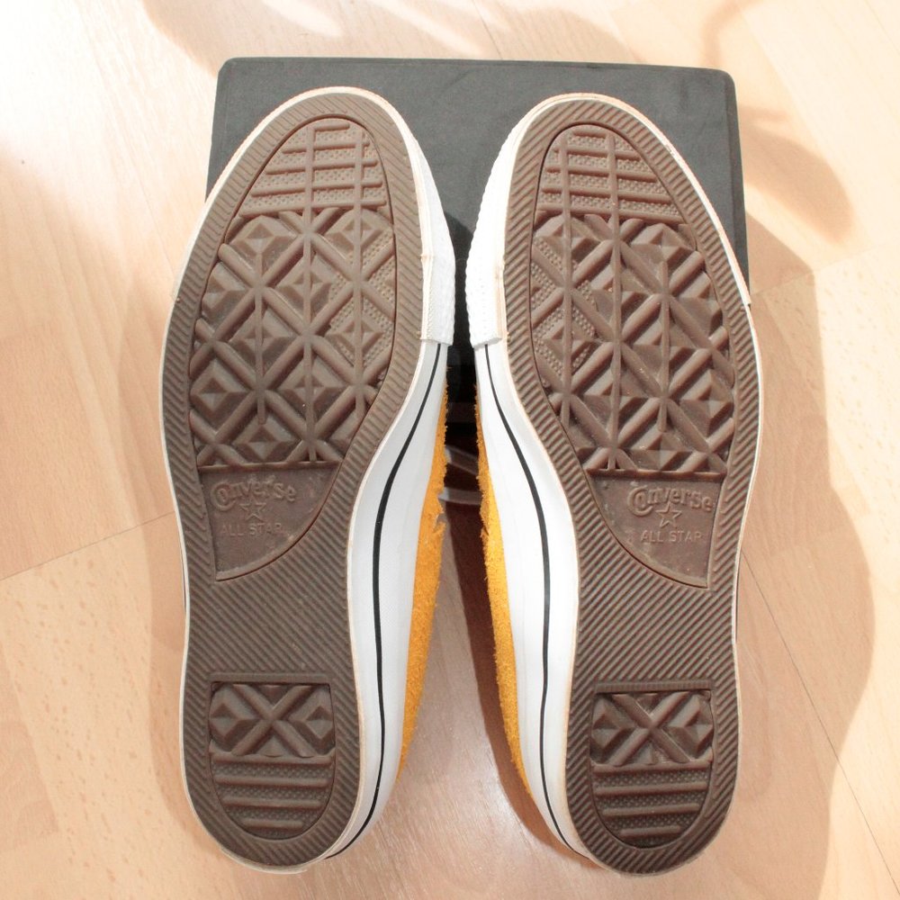 Converse One Stars - Yellow Womens AU 10 - Picture 2 of 6